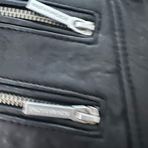 BCBG MAXAZRIA LEATHER JACKET - Picture 4 of 10